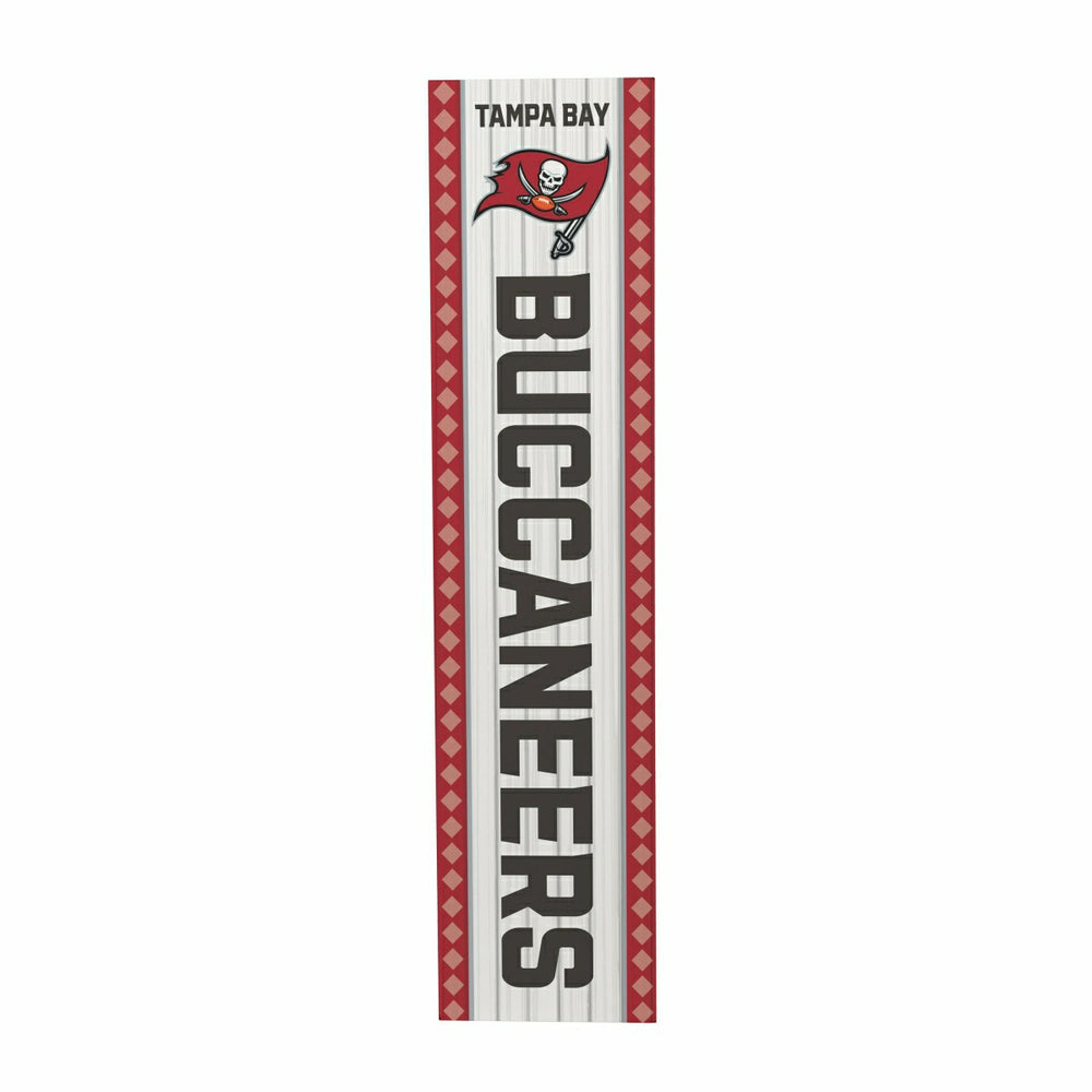 47" Double Sided Leaner, Tampa Bay Buccaneers, Christmas, NFL, Home
