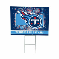 Tennessee Titans Yard Sign, Patriotic, NFL, Home
