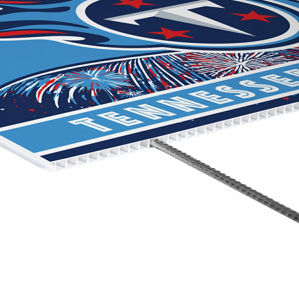 Tennessee Titans Yard Sign, Patriotic, NFL, Home