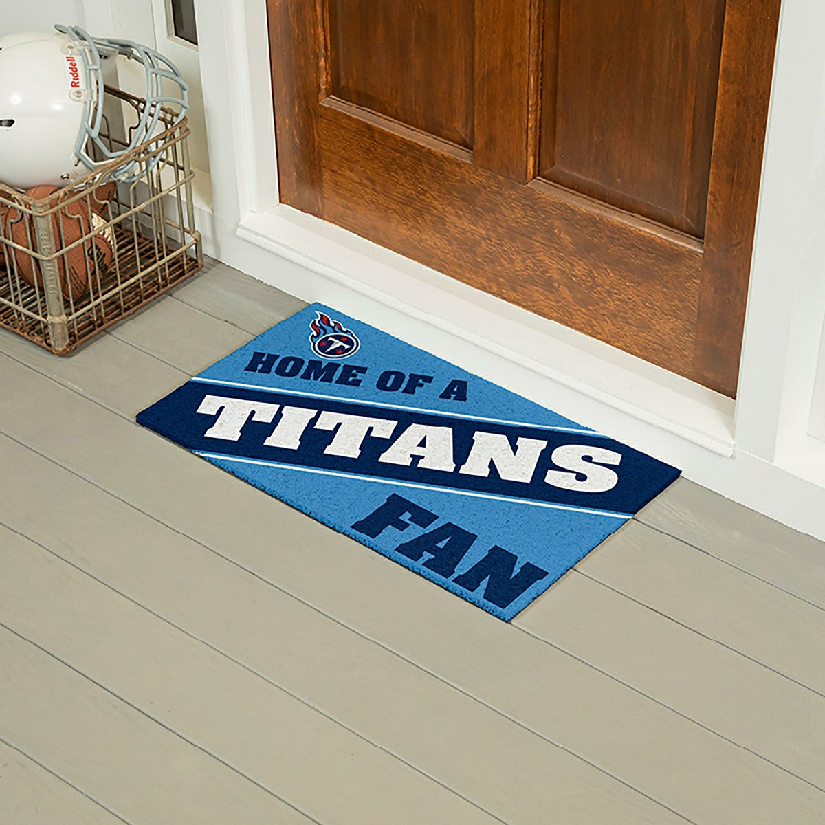 Tennessee Titans, PVC Mat COLOR, Home of a Fan, NFL