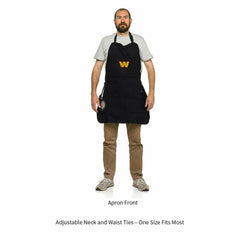 Grill Apron, Black, Washington Commanders, NFL, Home