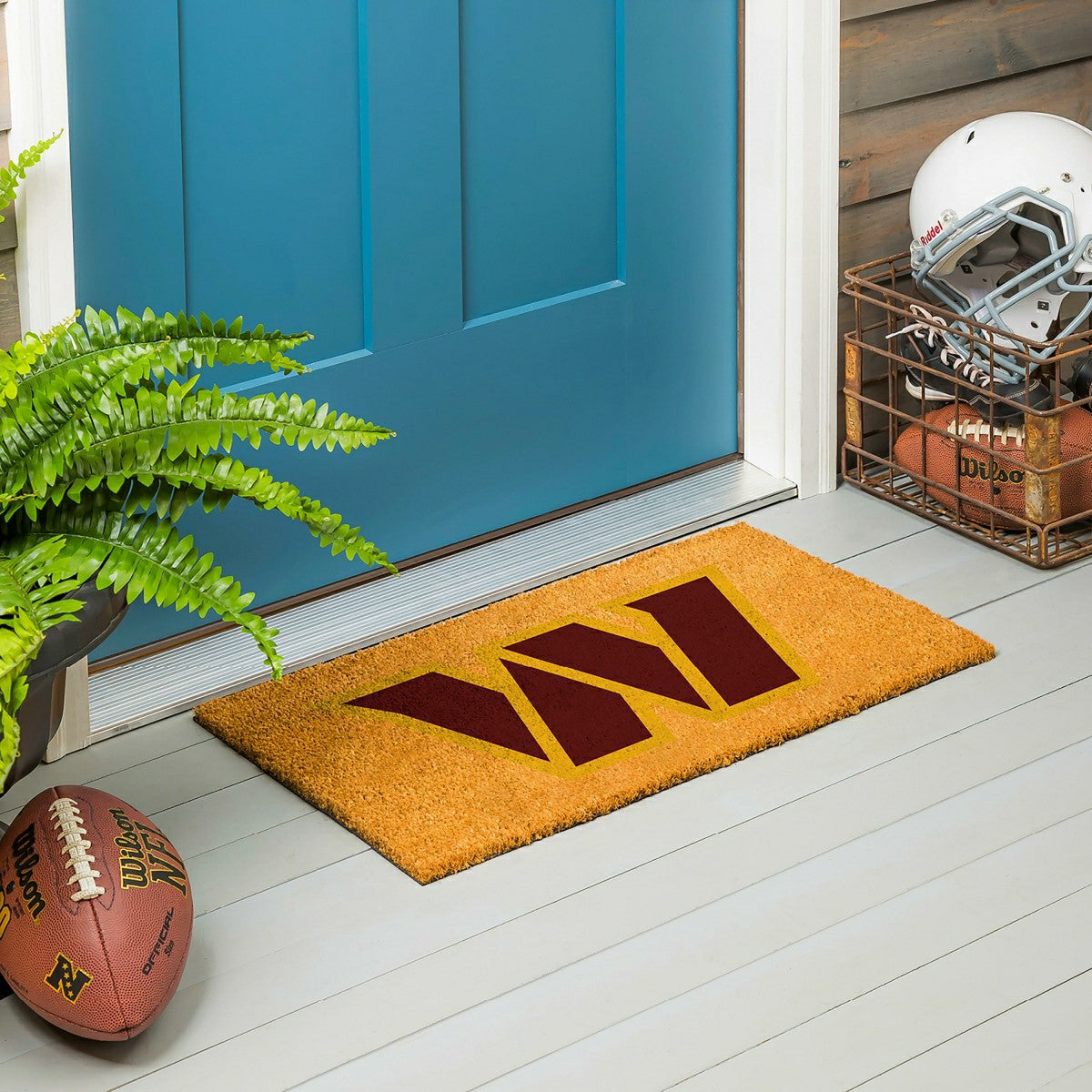 Coir Mat, 16"x28", Washington Commanders, NFL