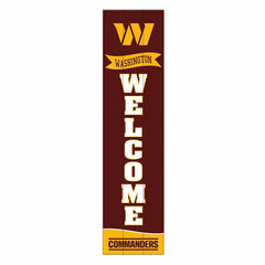 Washington Commanders Large Single Sided Leaner, 46", NFL, Home