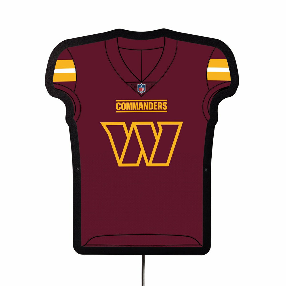 Washington Commanders NFL Football Jersey Edgelite LED Decor, NFL
