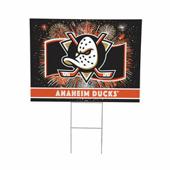 Anaheim Ducks Yard Sign, Patriotic, NHL, Home