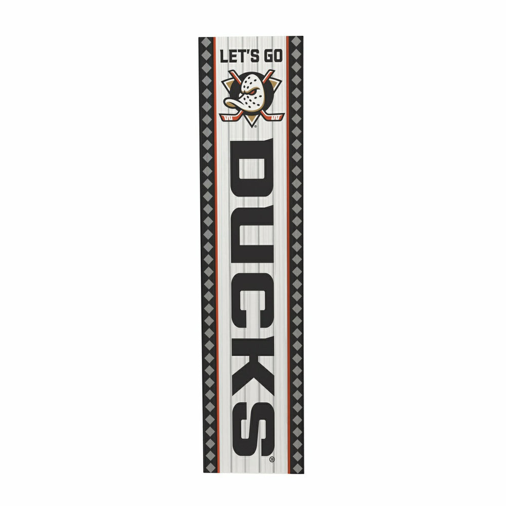 Anaheim Ducks Christmas Double Sided Large Leaner, 47", NHL, Home