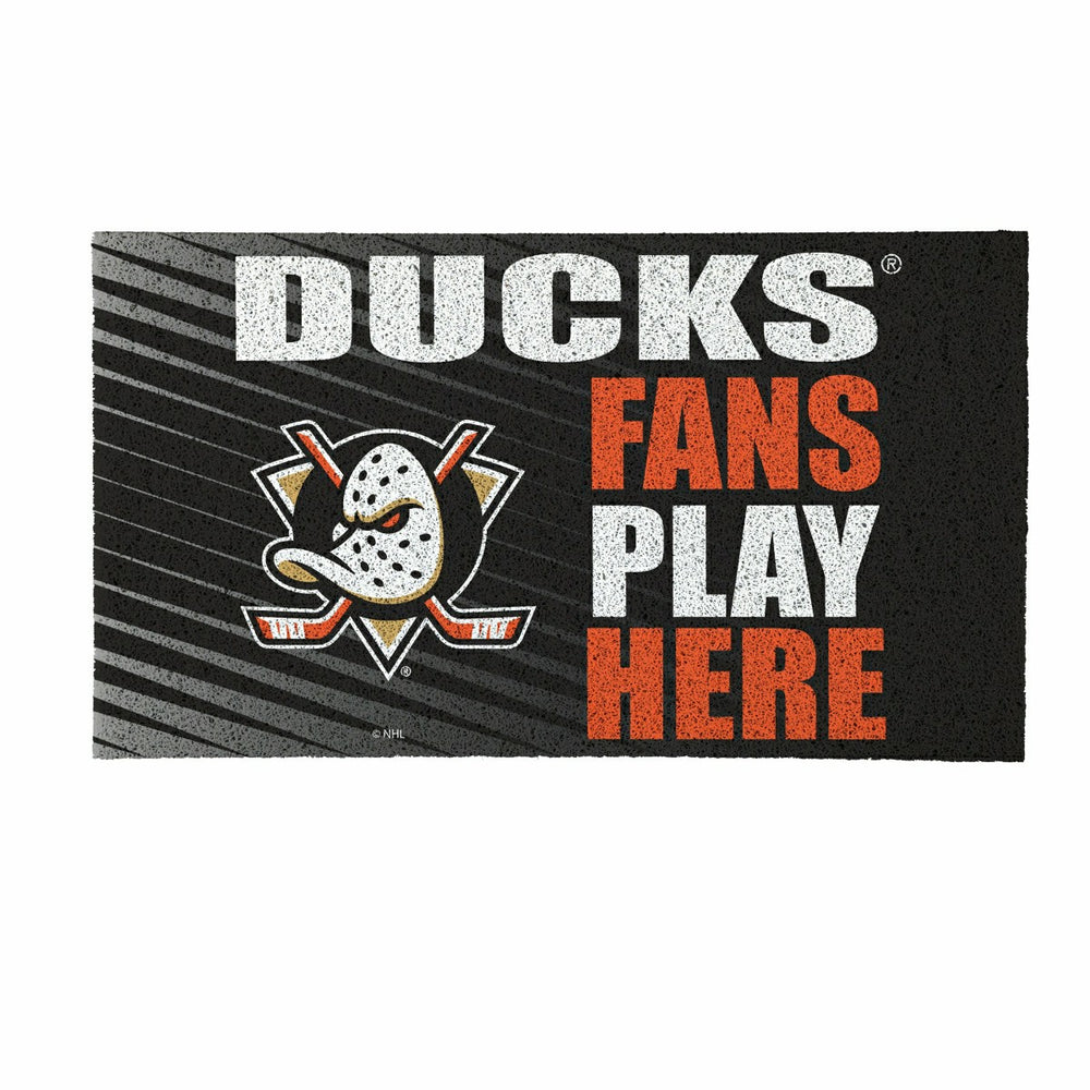 Anaheim Ducks Fan Mat, 28"x16", NHL