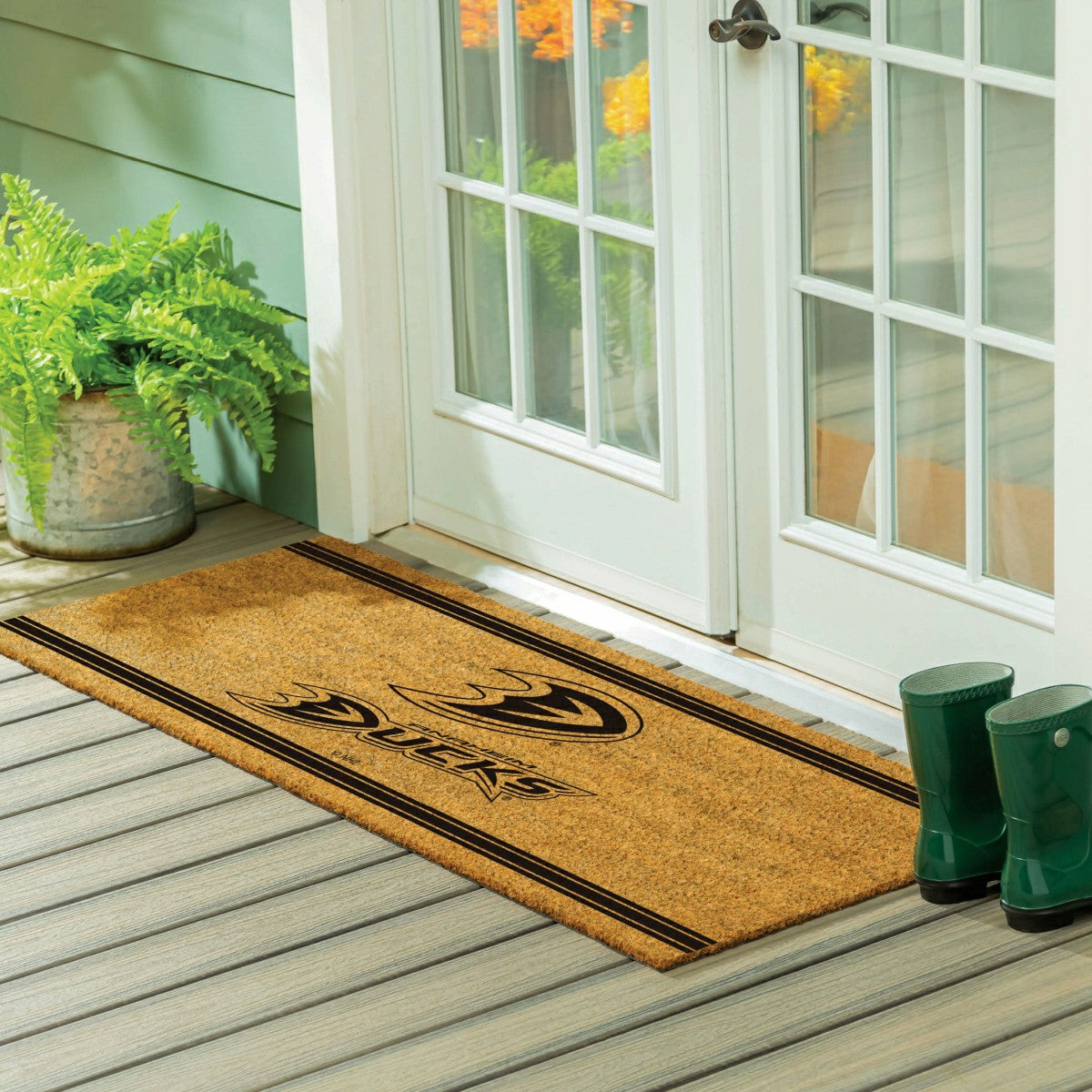 Anaheim Ducks Extra Large One Color Coir Mat, 60"x24", NHL