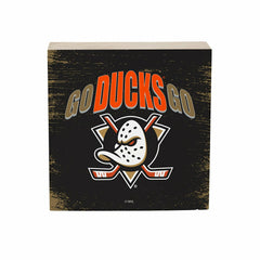 Anaheim Ducks Plock, Down Home Fans, 6x6, NHL, Home
