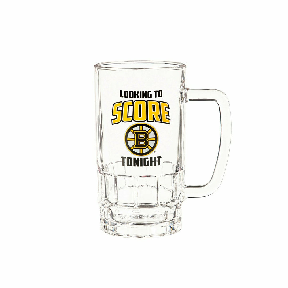 Stemless 17OZ Glass & Tankard 16OZ Gift Set, Boston Bruins, NHL, Home
