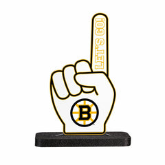 Boston Bruins Hockey Foam Finger Desklite LED Decor, NHL, Home