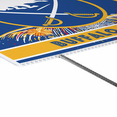 Buffalo Sabres Yard Sign, Patriotic, NHL, Home