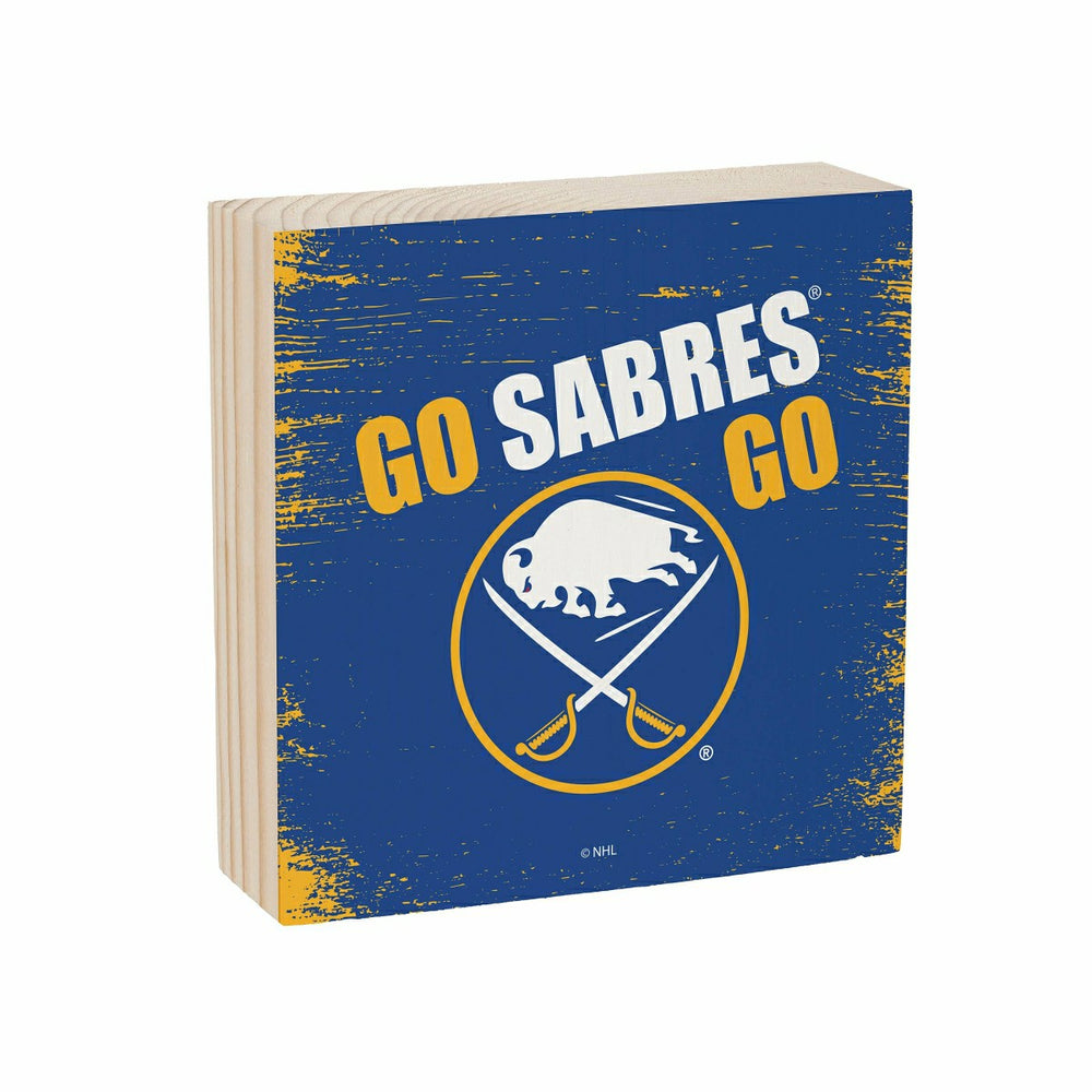 Buffalo Sabres Plock, Down Home Fans, 6x6, NHL, Home