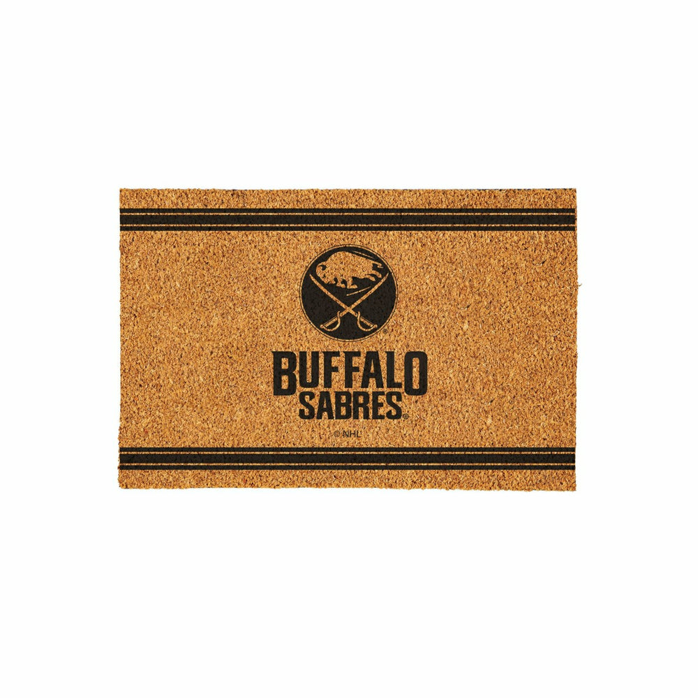 Buffalo Sabres Large One Color Coir Mat, 36"x24", NHL