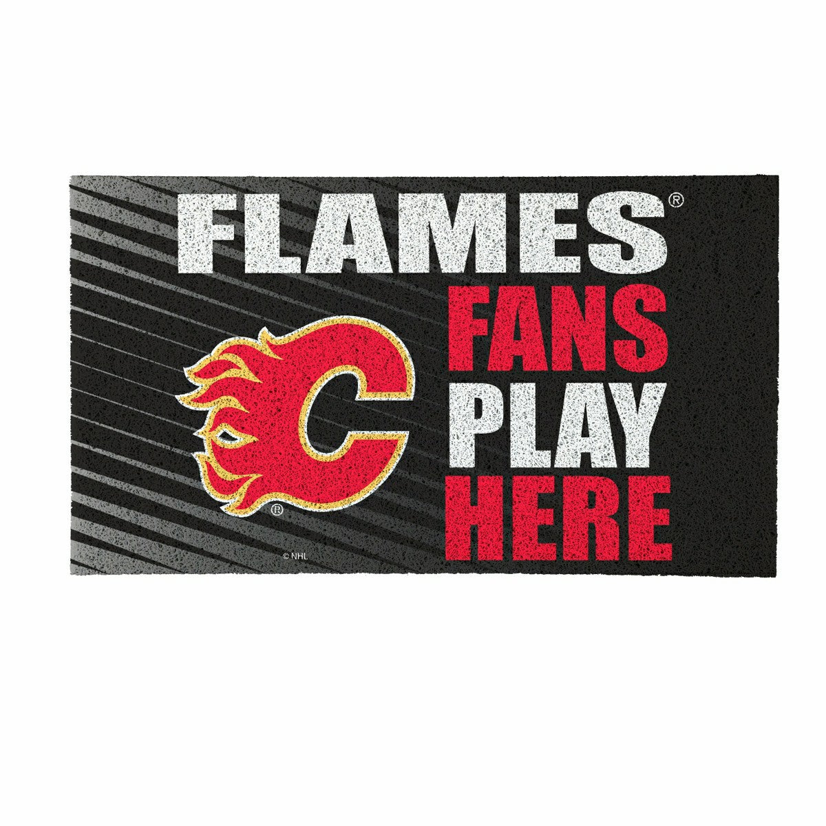 Calgary Flames Fan Mat, 28"x16", NHL