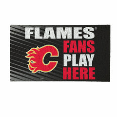 Calgary Flames Fan Mat, 28"x16", NHL