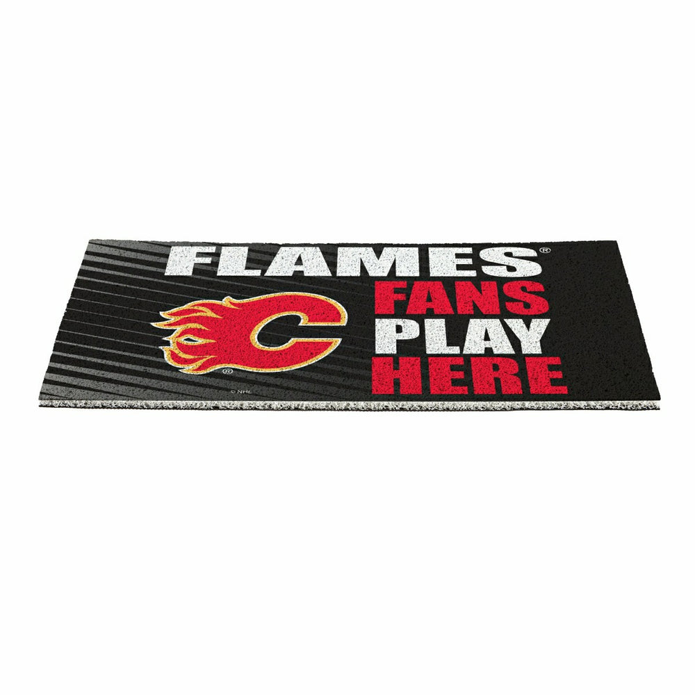 Calgary Flames Fan Mat, 28"x16", NHL