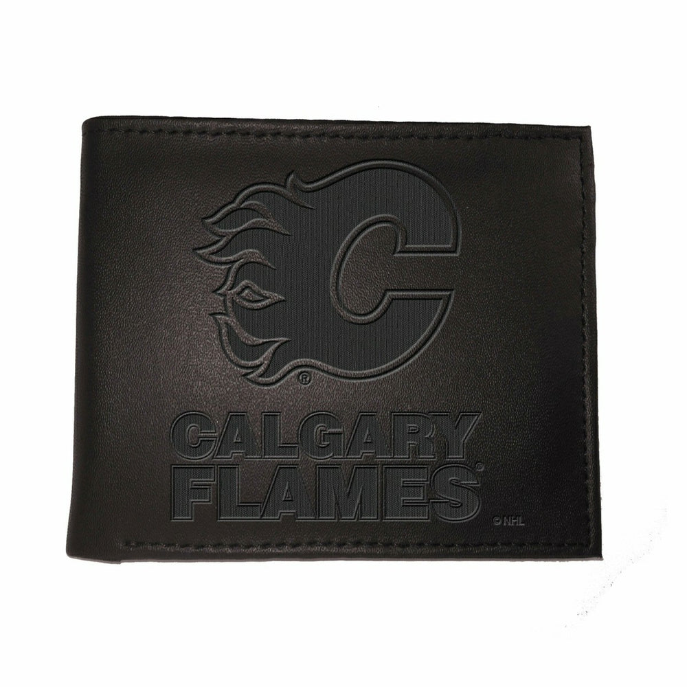 Calgary Flames, Bi-Fold Wallet, Black, NHL, Home