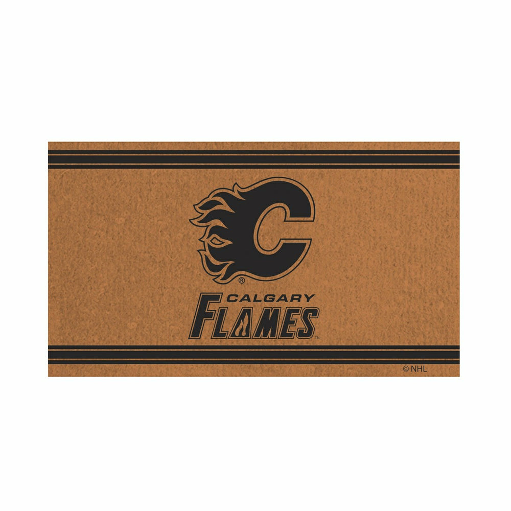 Calgary Flames, Coir Mat 1C, NHL