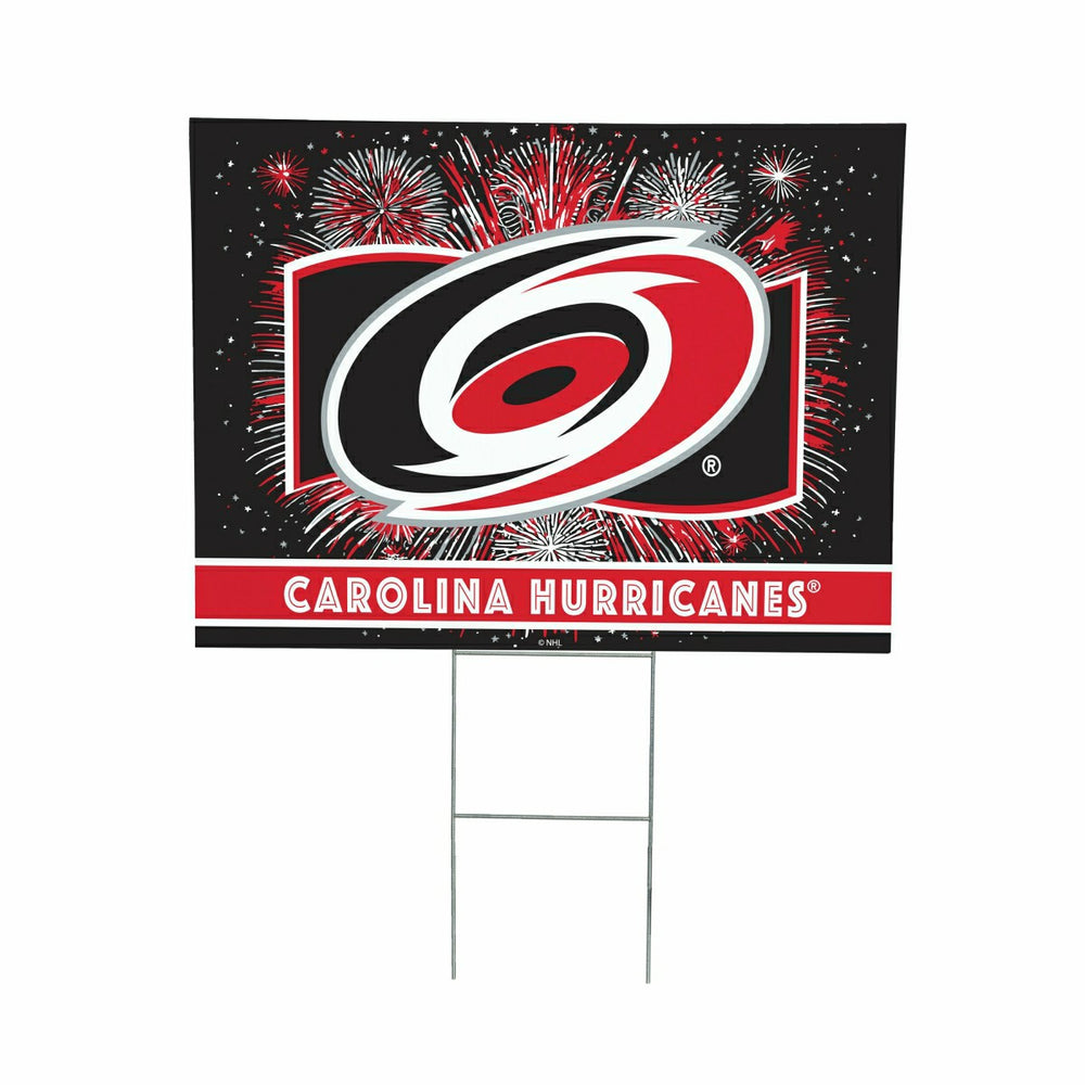 Carolina Hurricanes Yard Sign, Patriotic, NHL, Home