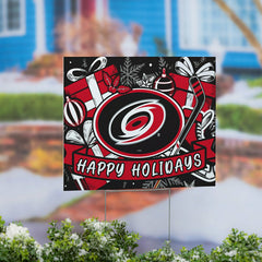 Carolina Hurricanes Yard Sign, Holiday, NHL, Home