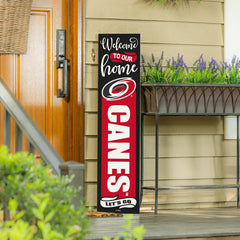 Carolina Hurricanes 47" Double Sided Leaner, Halloween, NHL, Home