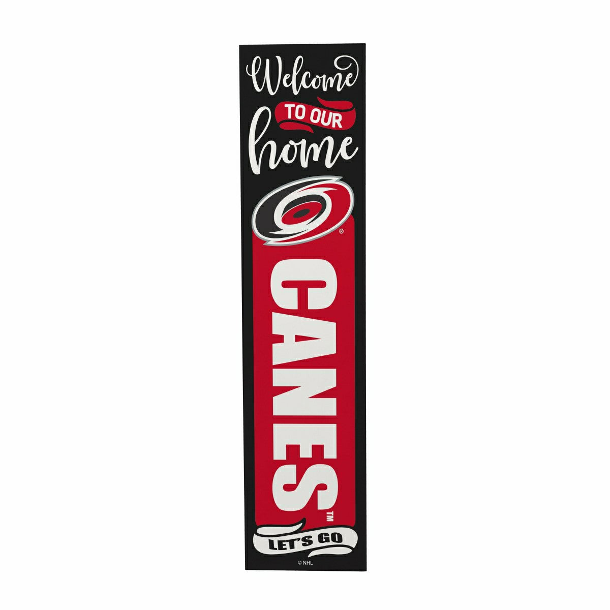 Carolina Hurricanes 47" Double Sided Leaner, Halloween, NHL, Home