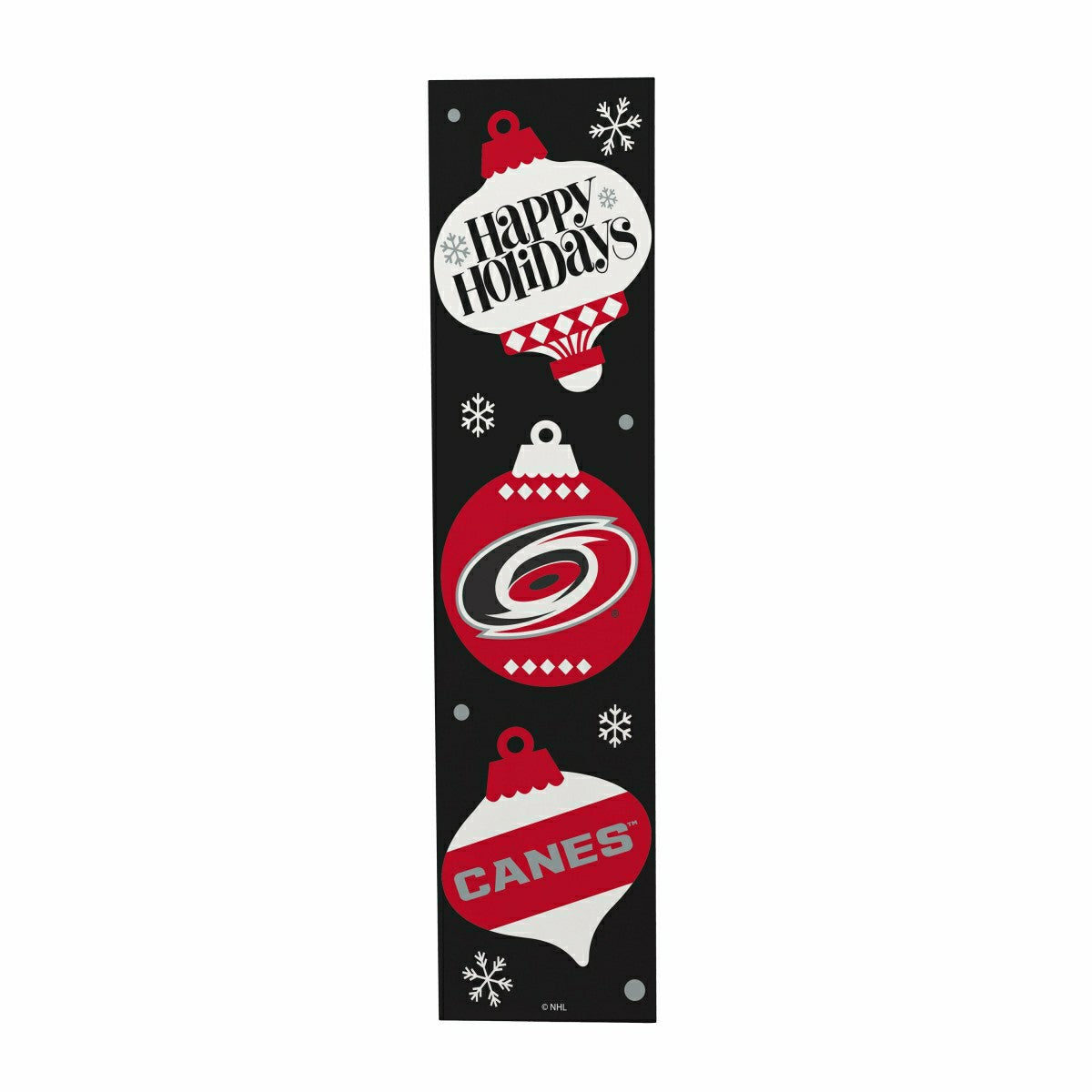 Carolina Hurricanes 47" Double Sided Leaner, Christmas, NHL, Home
