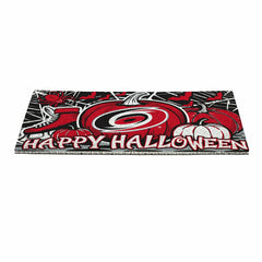 Carolina Hurricanes Halloween PVC Mat, 28"x16", NHL