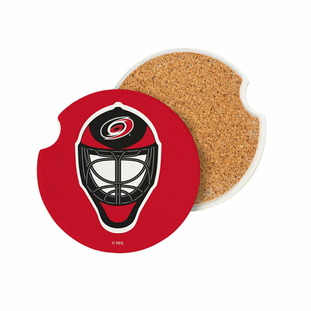 Carolina Hurricanes Car Coaster Set, 2pc, NHL, Home