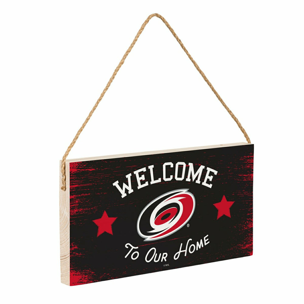 Carolina Hurricanes Wood Wall Sign, 6x11, NHL, Home