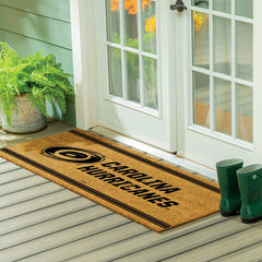 Carolina Hurricanes Extra Large One Color Coir Mat, 60"x24", NHL
