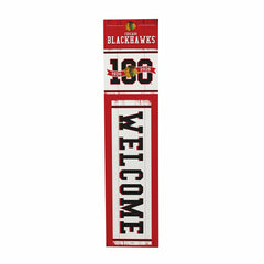 Chicago Blackhawks, 100 Anniversary Porch Leaner, 46", NHL, Home