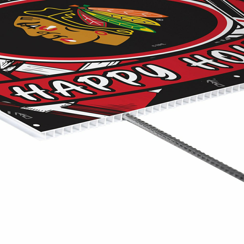 Chicago Blackhawks Yard Sign, Holiday, NHL, Home