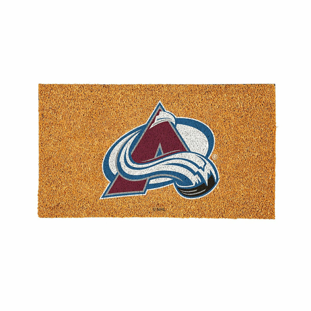 Coir Mat, 16"x28", Colorado Avalanche, NHL