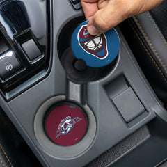 Colorado Avalanche Car Coaster Set, 2pc, NHL, Home