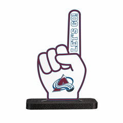 Colorado Avalanche Hockey Foam Finger Desklite LED Decor, NHL, Home