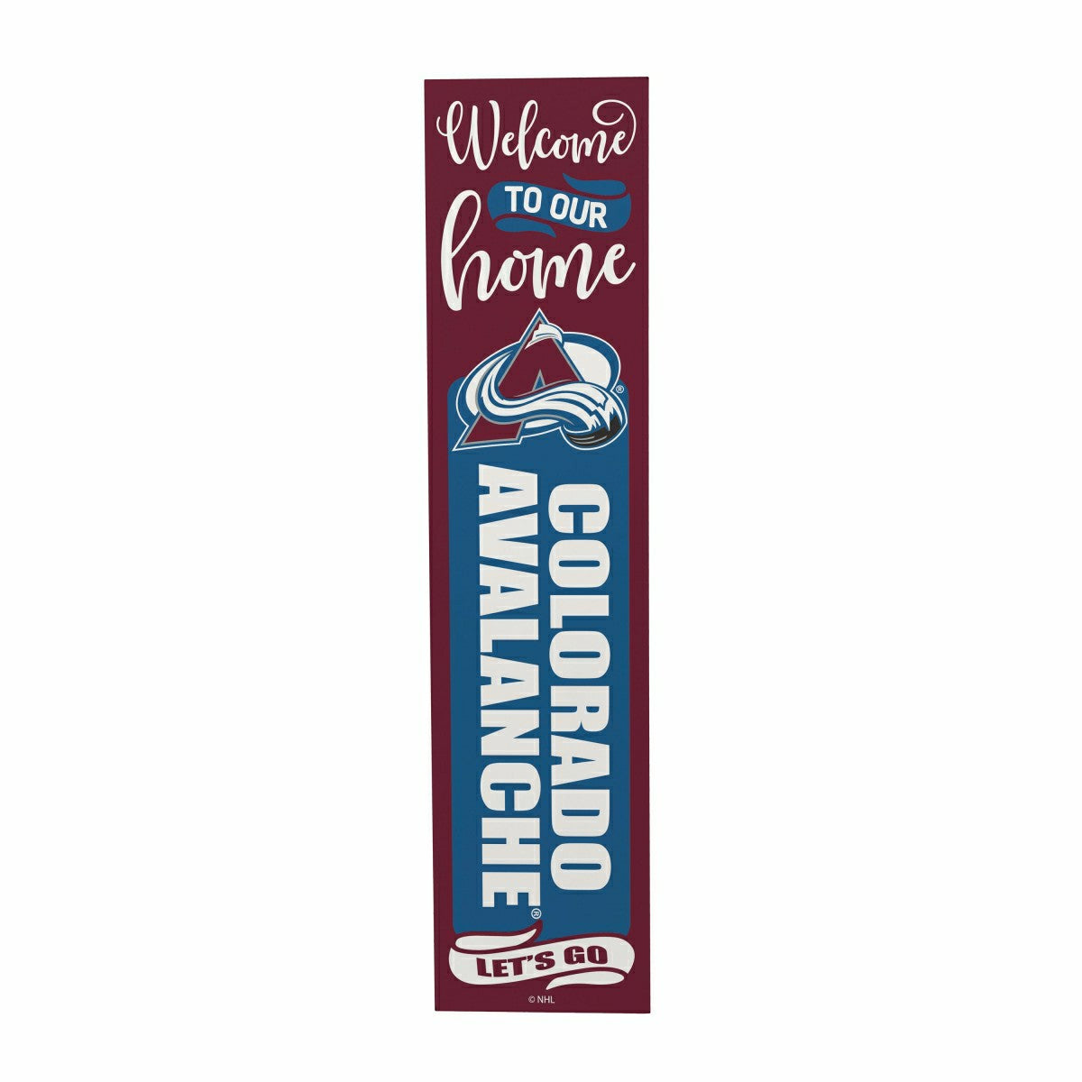 Colorado Avalanche 47" Double Sided Leaner, Halloween, NHL, Home