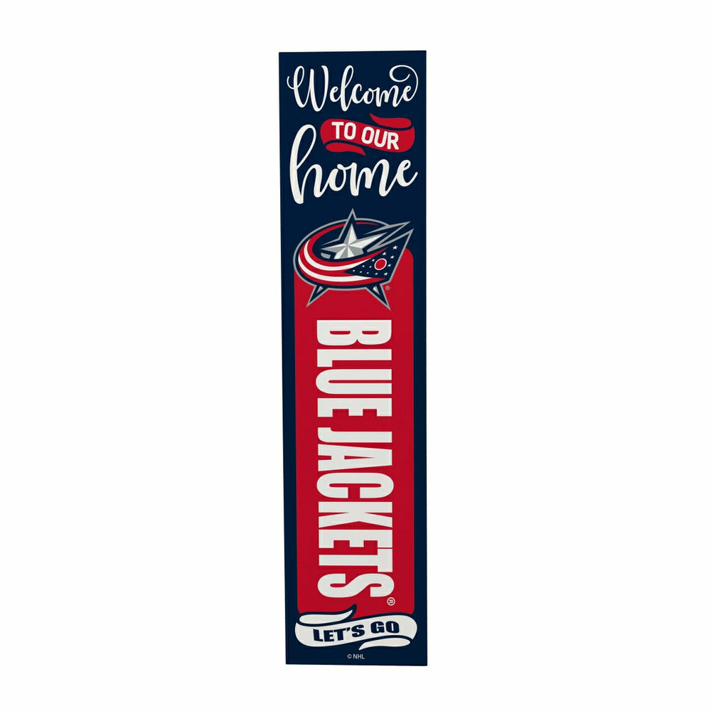 Columbus Blue Jackets 47" Double Sided Leaner, Halloween, NHL, Home