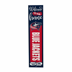 Columbus Blue Jackets 47" Double Sided Leaner, Halloween, NHL, Home