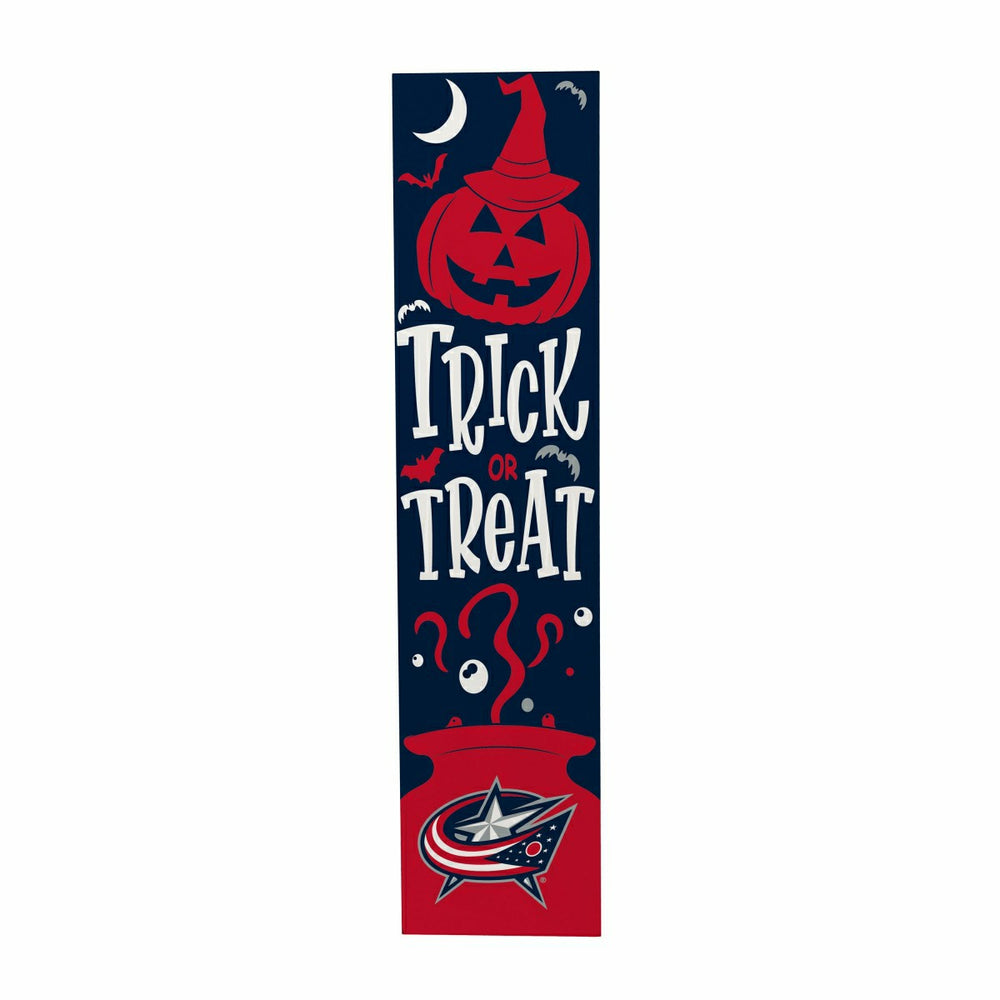 Columbus Blue Jackets 47" Double Sided Leaner, Halloween, NHL, Home