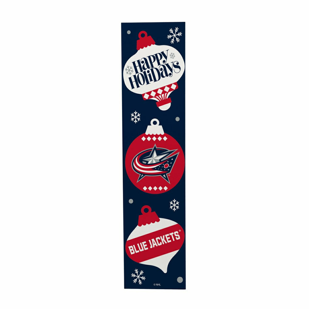Columbus Blue Jackets 47" Double Sided Leaner, Christmas, NHL, Home