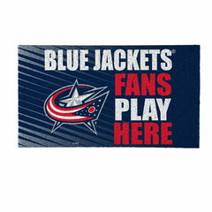Columbus Blue Jackets Fan Mat, 28"x16", NHL