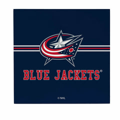 Columbus Blue Jackets Wood Wall Sign, 12x12, NHL, Home