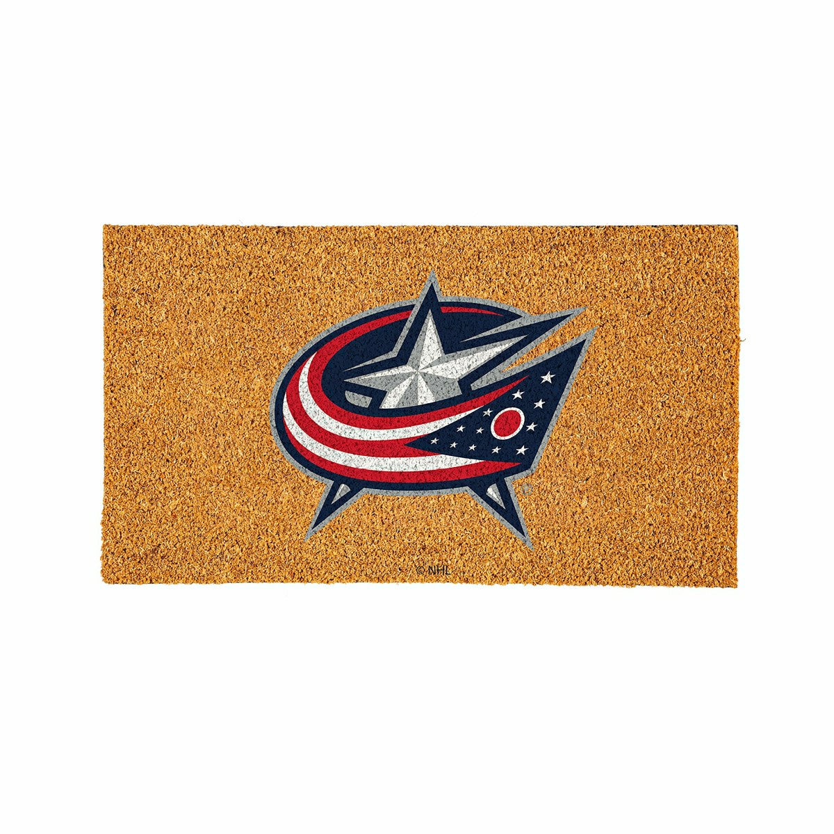 Coir Mat, 16"x28", Columbus Blue Jackets, NHL