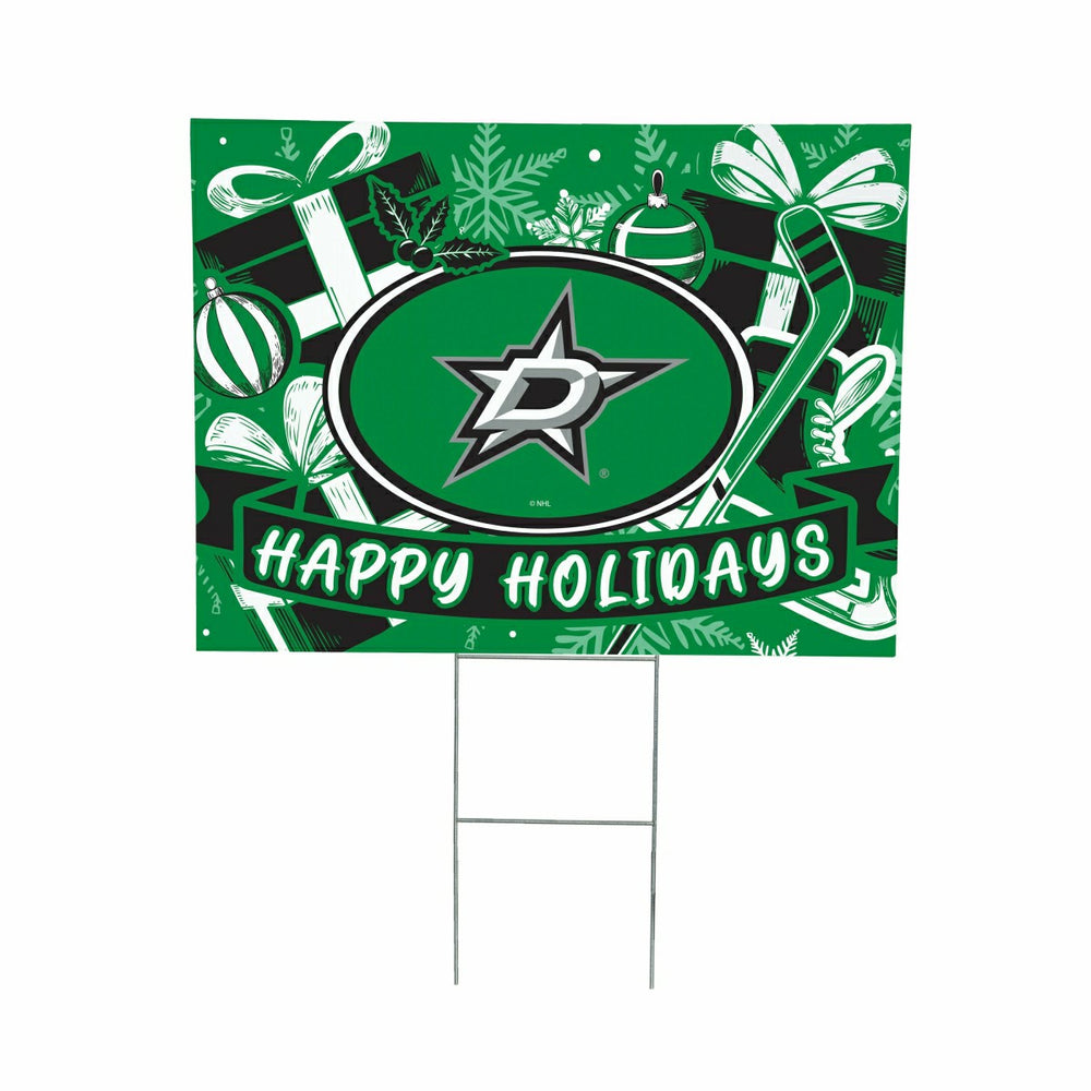 Dallas Stars Yard Sign, Holiday, NHL, Home