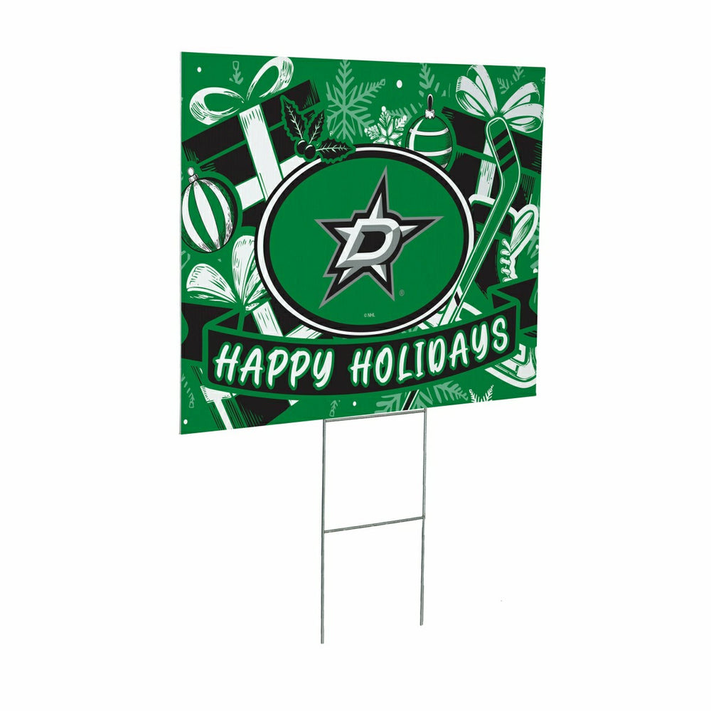 Dallas Stars Yard Sign, Holiday, NHL, Home