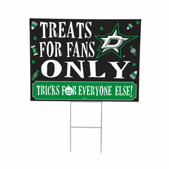 Dallas Stars Yard Sign, Halloween Treats for Fans, NHL, Home