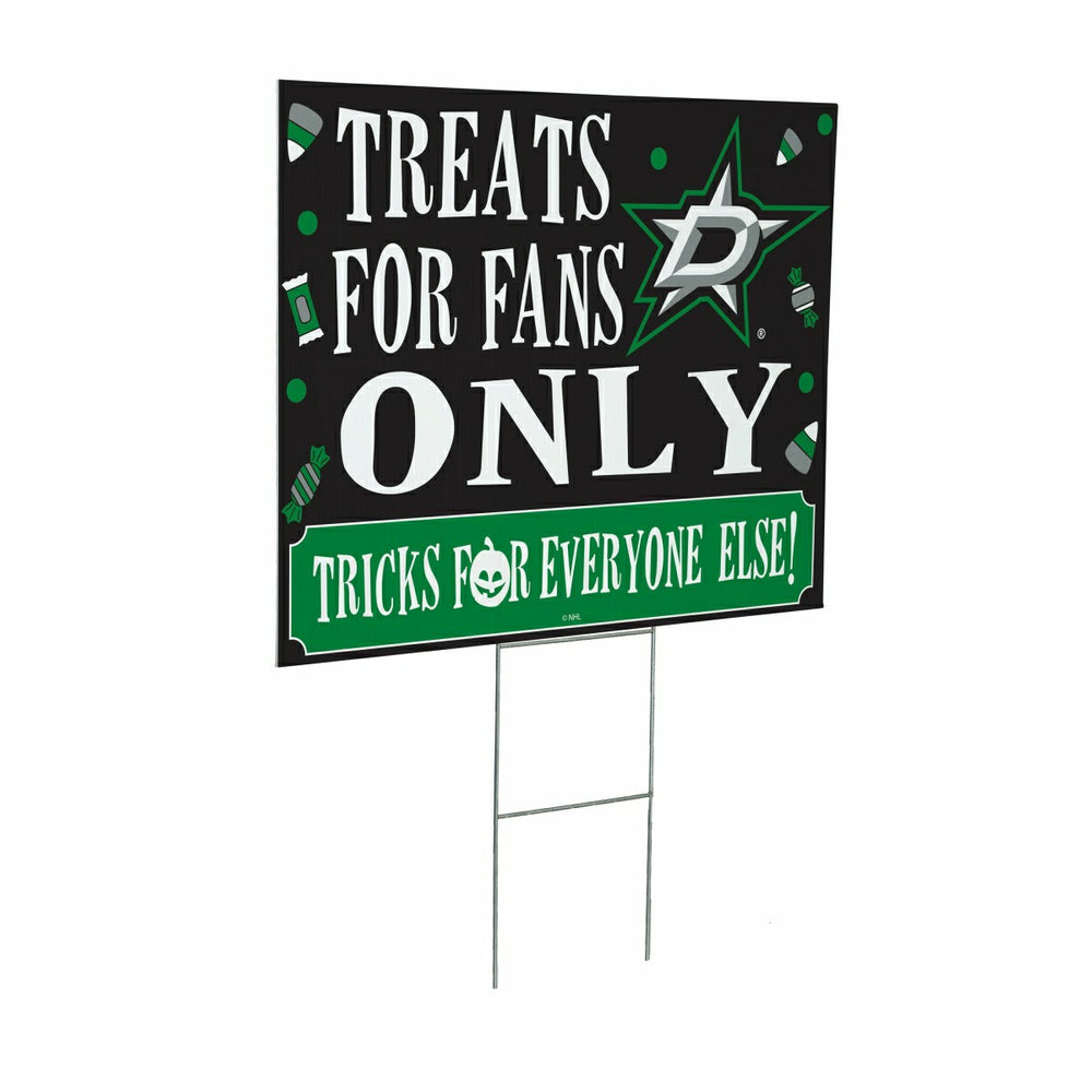 Dallas Stars Yard Sign, Halloween Treats for Fans, NHL, Home