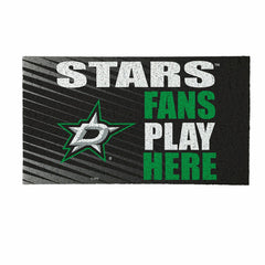 Dallas Stars Fan Mat, 28"x16", NHL